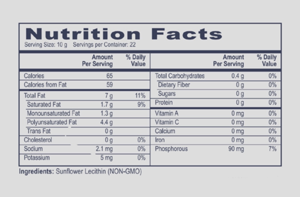 supplement facts